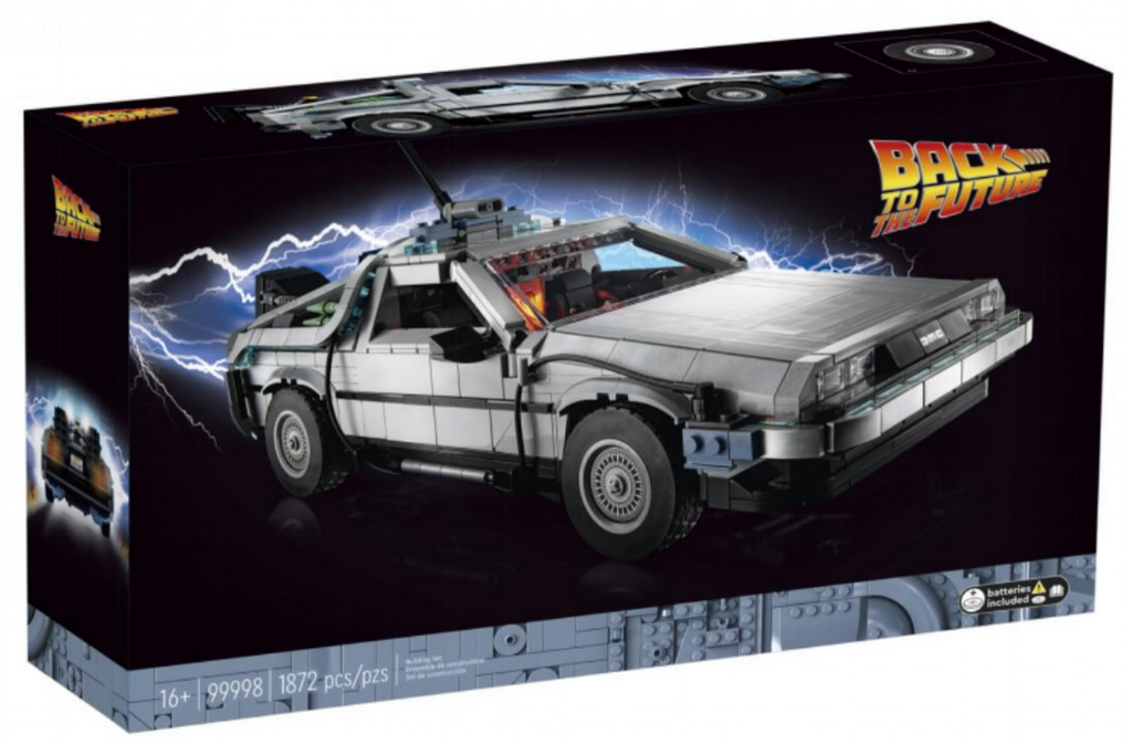 Back to the Future Time Machine - 1872 Pieces - 10300