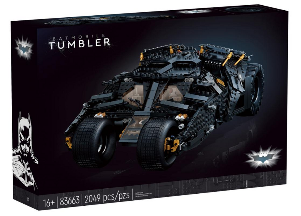 The Dark Knight Batmobile Tumbler - 2049 pieces - 76240