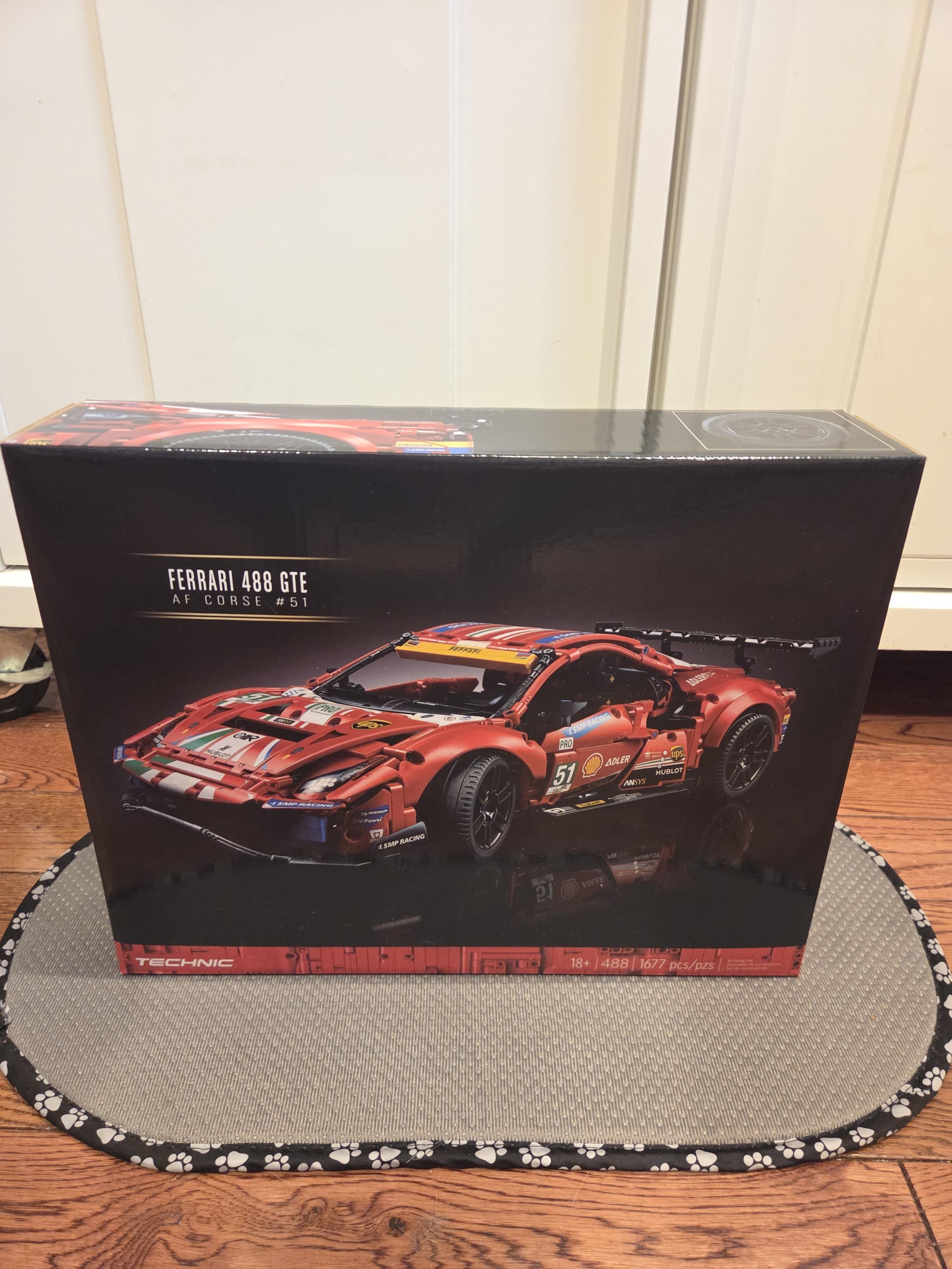 Ferrari 488 GTE AF Corse #51 Car - 1677 Pieces - 42125