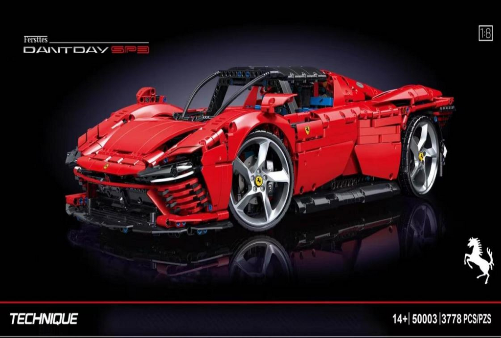 Ferrari Daytona SP3 Car - 3778 Pieces - 42143