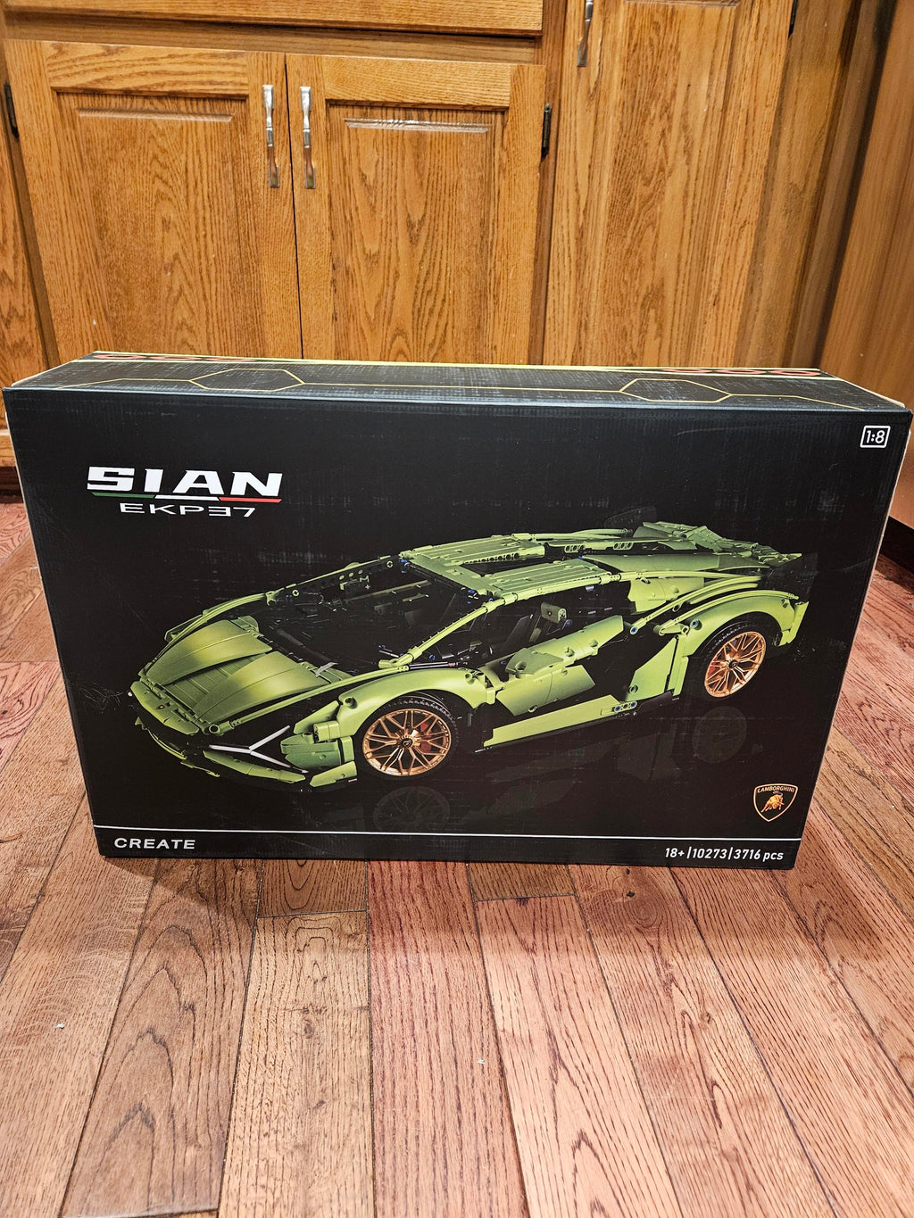 Lamborghini Sian FKP 37 Car - 3696 Pieces - 42115