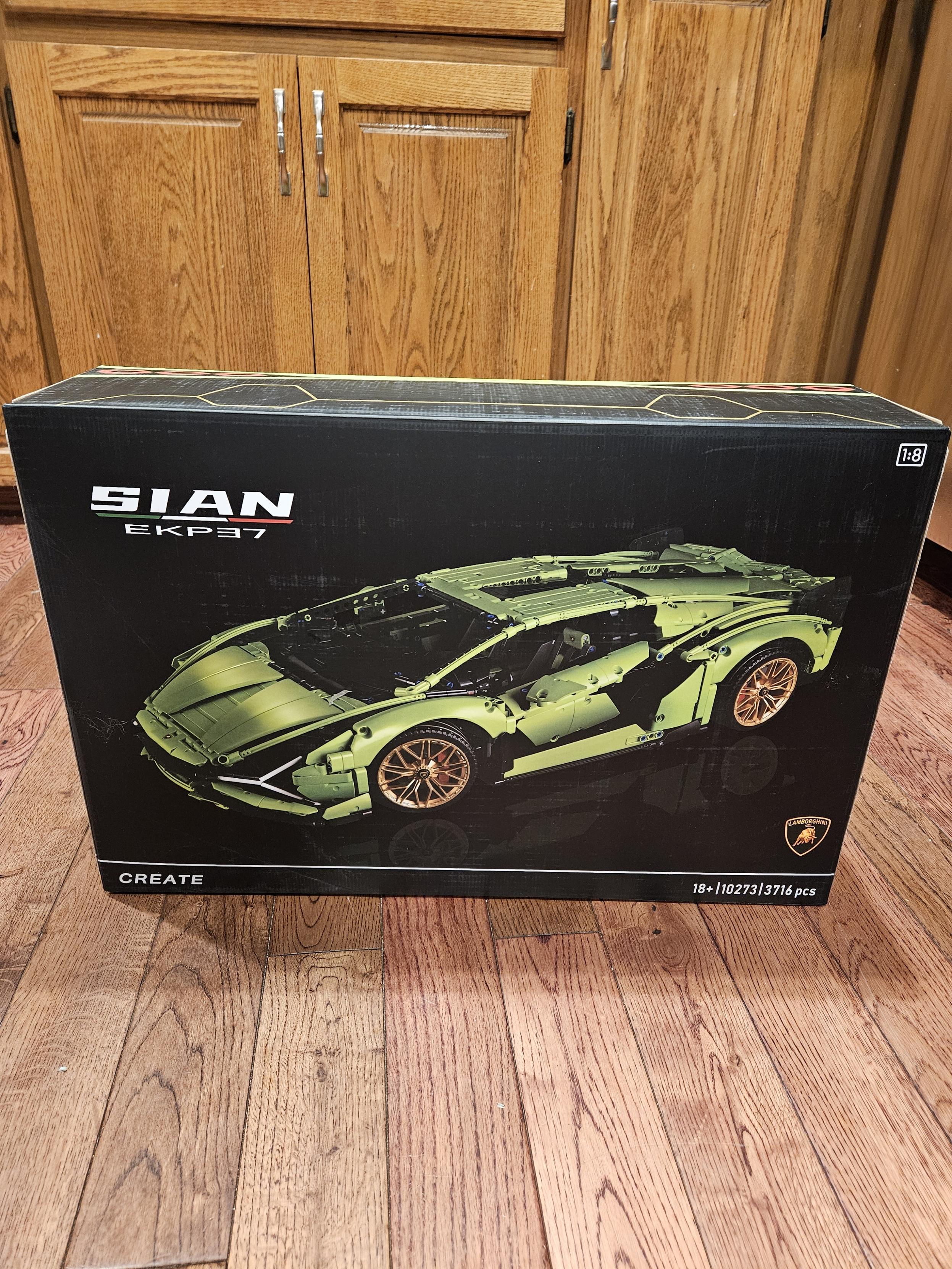 Lamborghini Sian FKP 37 Car - 3696 Pieces - 42115