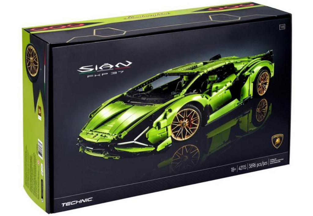 Lamborghini Sian FKP 37 Car - 3696 Pieces - 42115