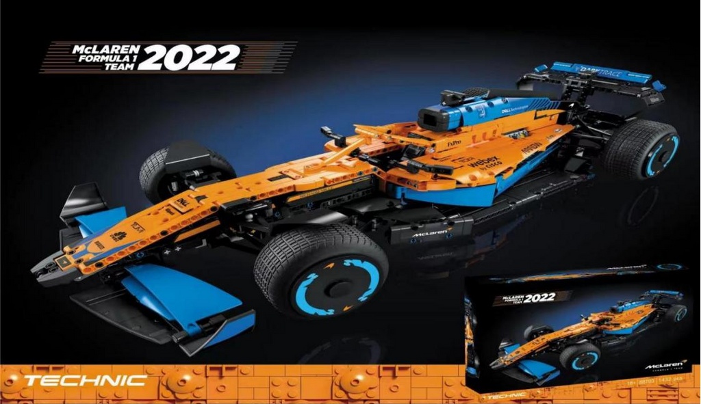 McLaren Formula 1 Race Car - 1432 Pieces - 42141