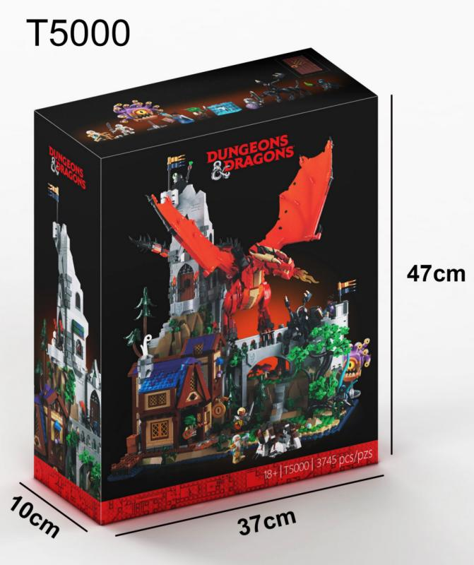 Dungeons & Dragons Red Dragons Tale - 3745 Pieces - 21348