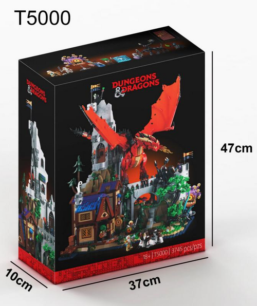 Dungeons & Dragons Red Dragons Tale - 3745 Pieces - 21348