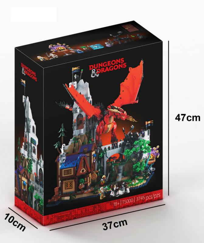 Dungeons & Dragons Red Dragons Tale - 3745 Pieces - 21348