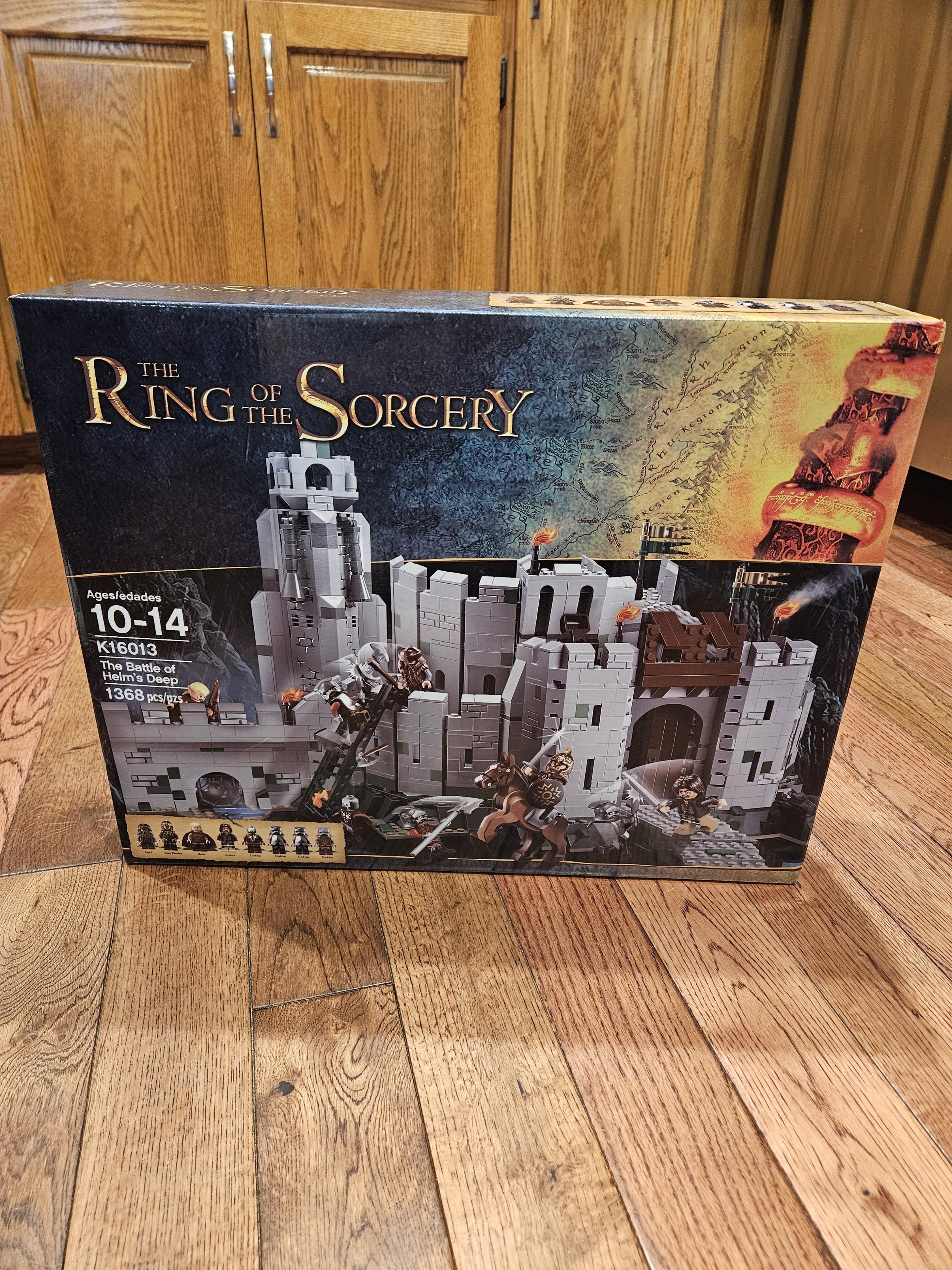 Lord of the The Rings Battle of Helms Deep - 1368 Pieces - 9474