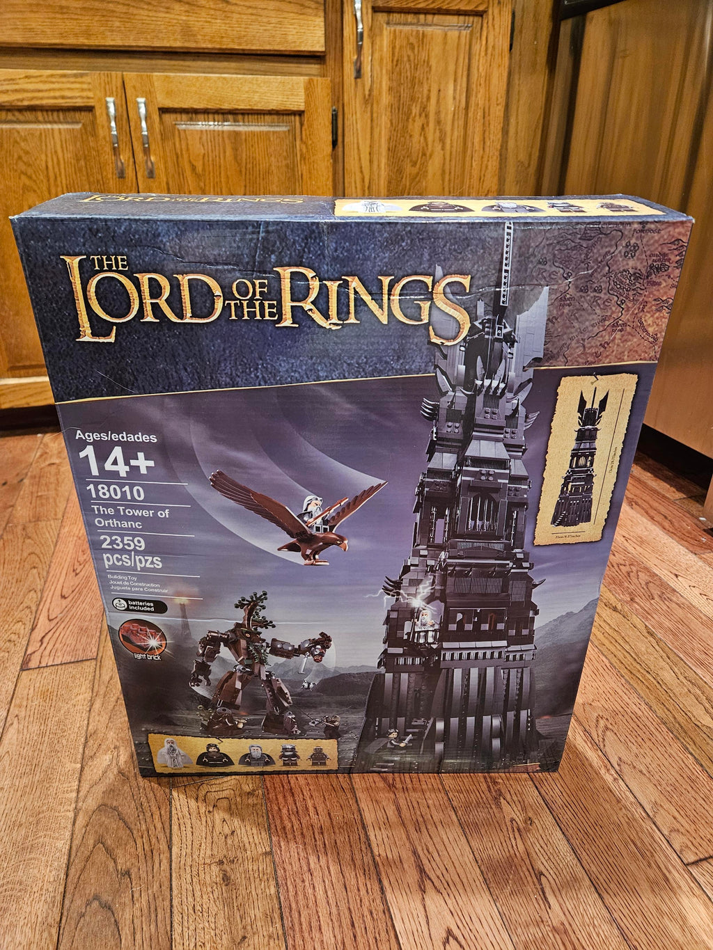 Lord of the Rings Tower Of Orthanc - 2359 Pieces - 10237