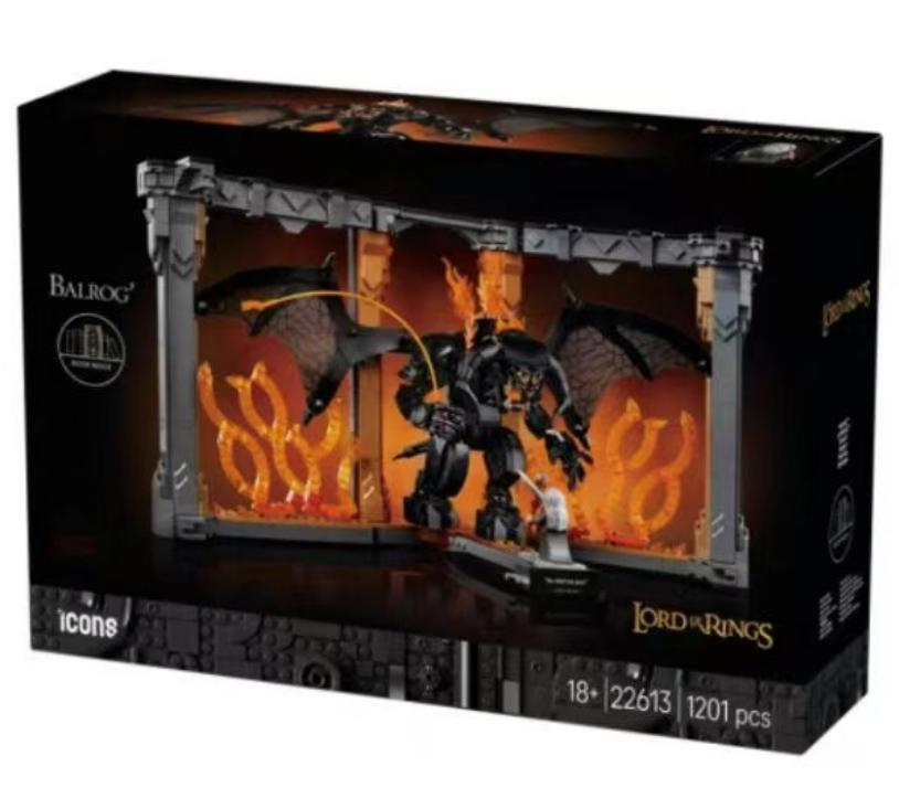 Lord of the Rings Balrog Book Nook - 1201 Pieces - 10367