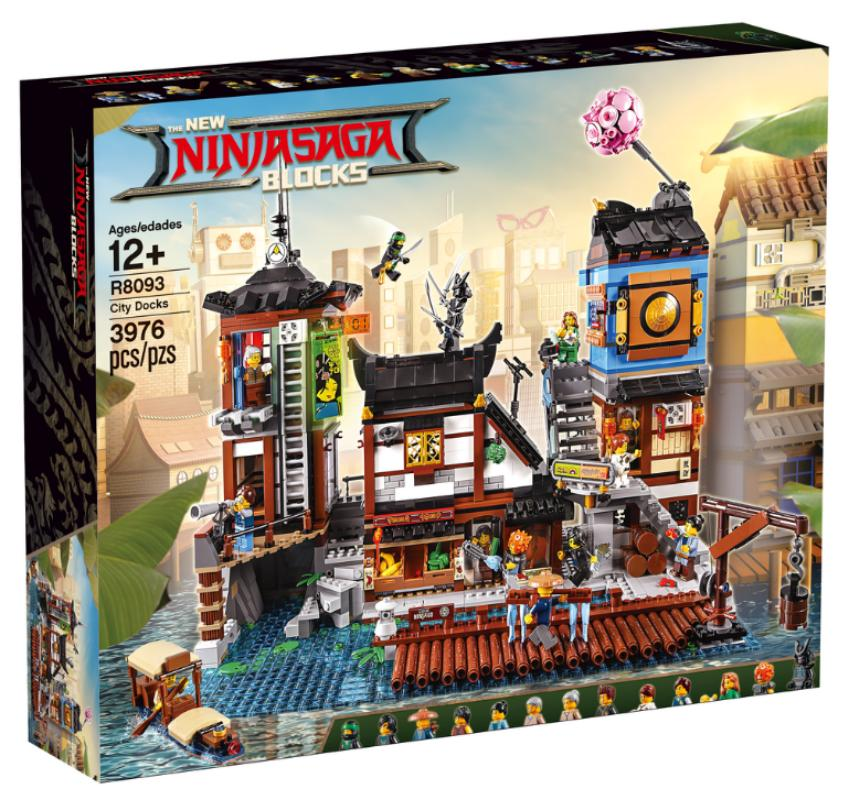 Ninja City Docks - 3553 Pieces - 70657