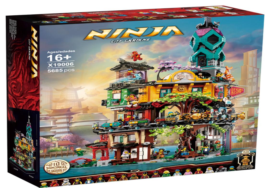 Ninja City Gardens - 5685 Pieces - 71741