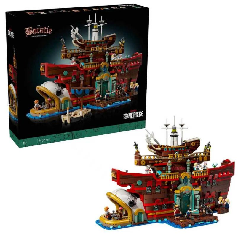 One Piece The Baratie Floating Restaurant - 3402 Pieces - 75640