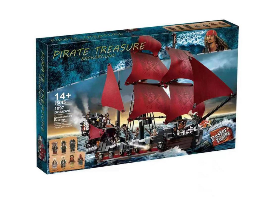 Queen Anne's Revenge Pirates - 1097 pcs -  4195
