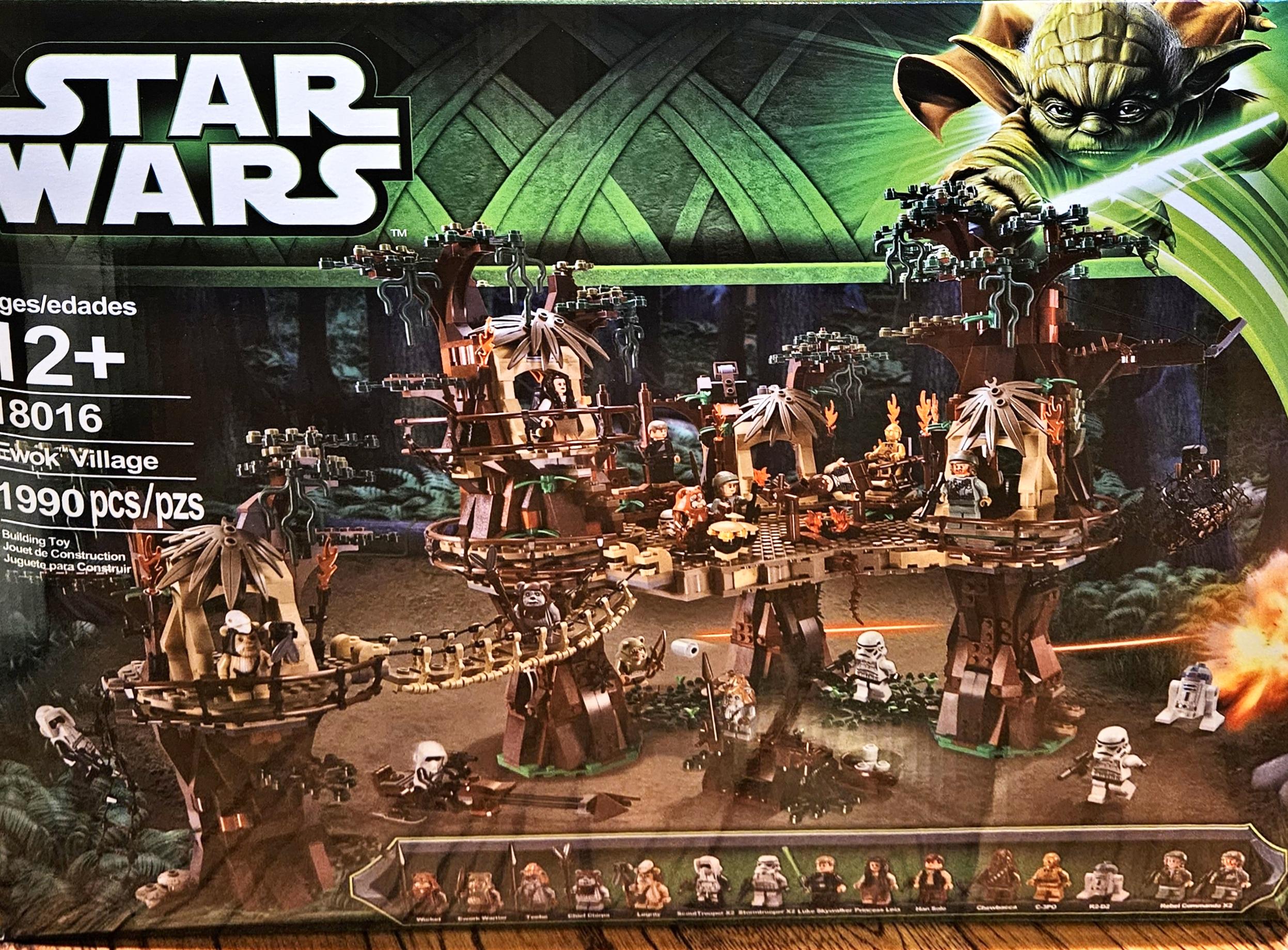 Star Wars Ewok Village - 1990 Pieces - 10236