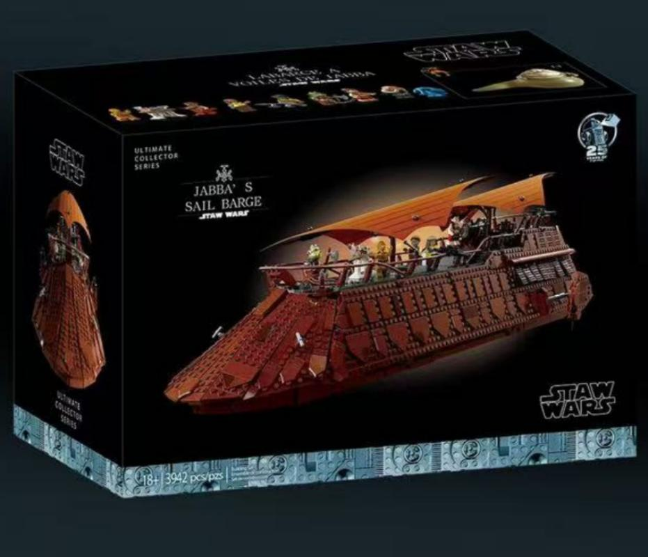 Star Wars Jabbas Sail Barge - 3942 Pieces - 75397