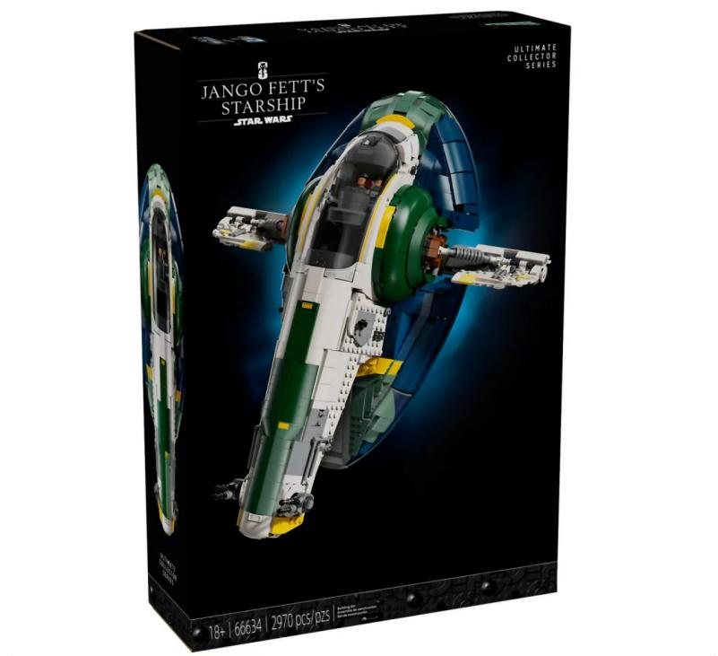 Star Wars Jango Fetts Firespray-Class Starship - 2970 Pieces - 75409