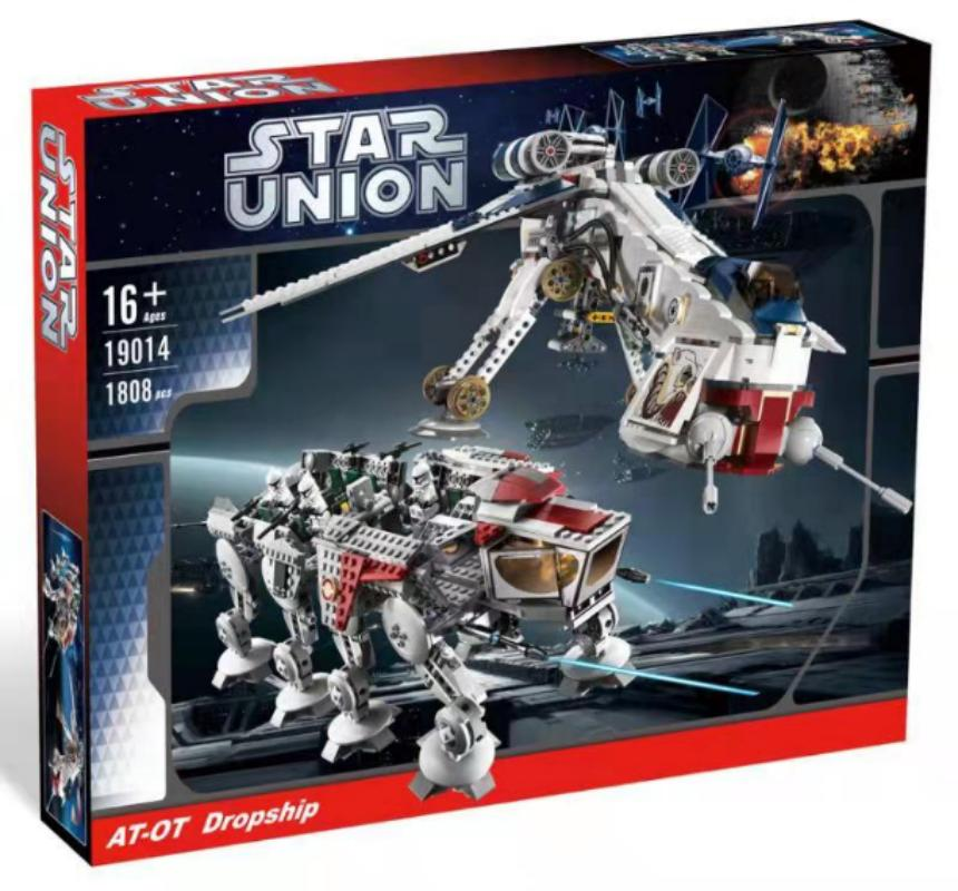 Star Wars Republic Dropship with AT-OT Walker - 1758 Pieces - 10195