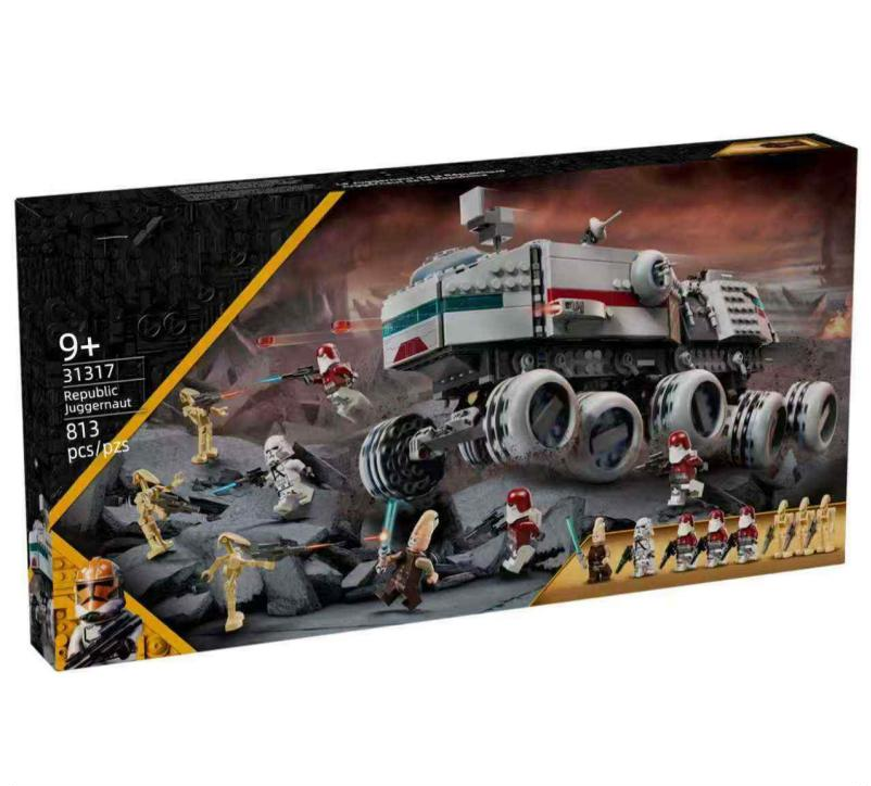 Star Wars Republic Juggernaut - 813 Pieces - 75413