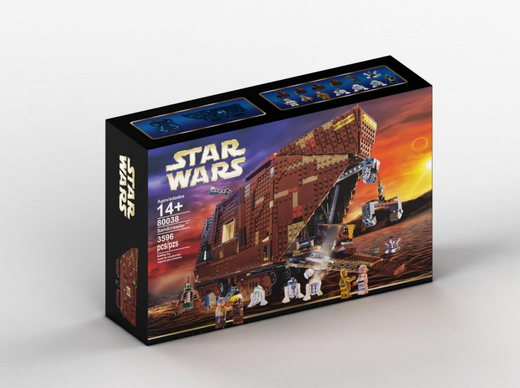 Star Wars Sandcrawler - 3296 Pieces - 75059