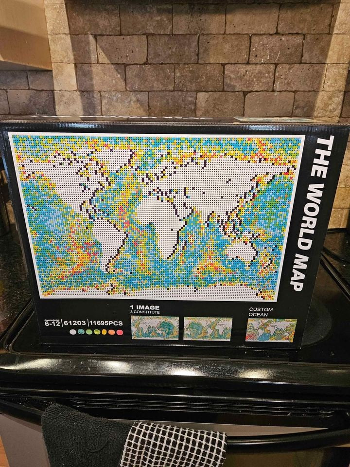 World Map - 11695 Pieces - 31203