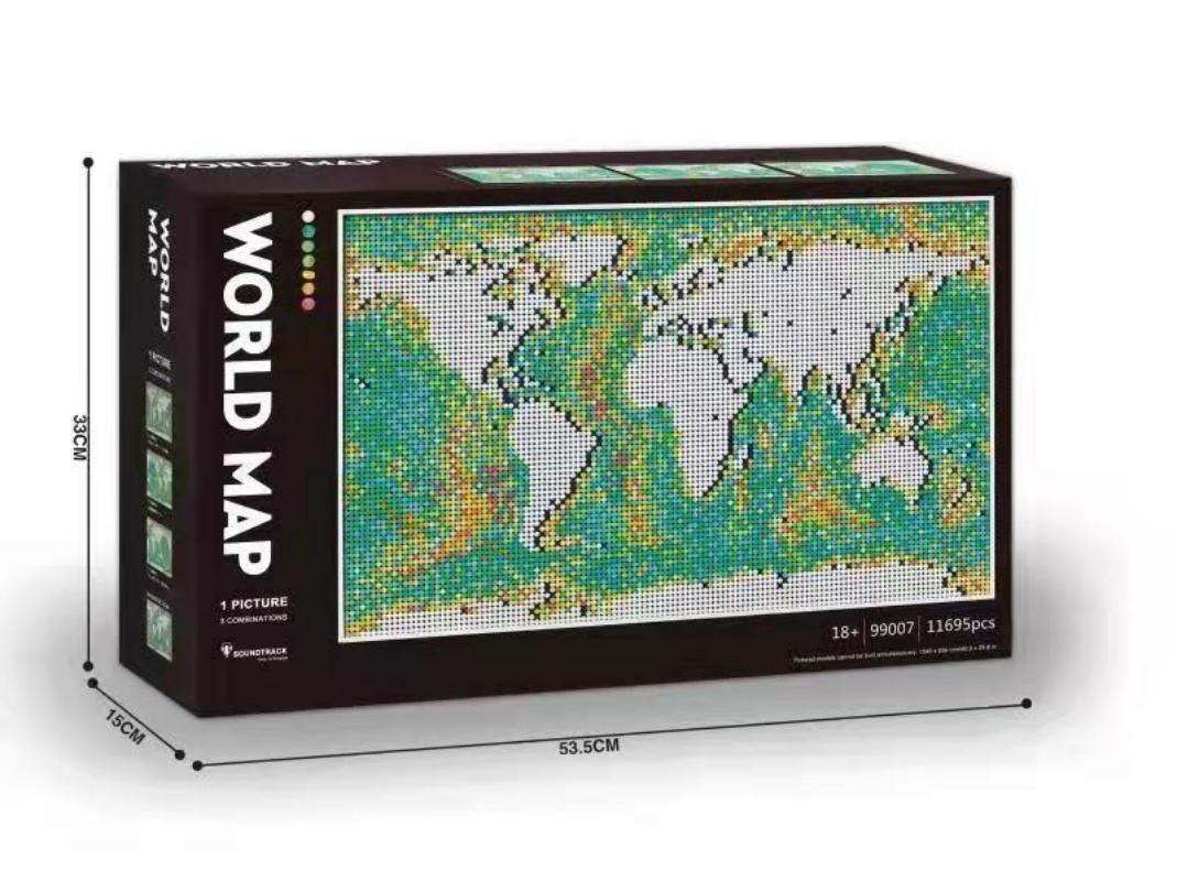 World Map - 11695 Pieces - 31203